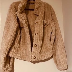 Women’s Soft light weight beige jacket from Shein brand new